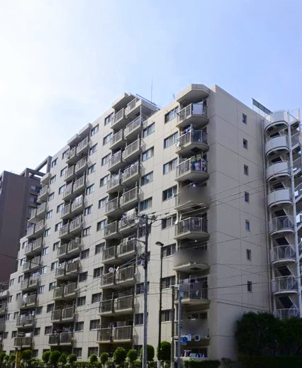 総戸数125戸　11階建ての9階部分