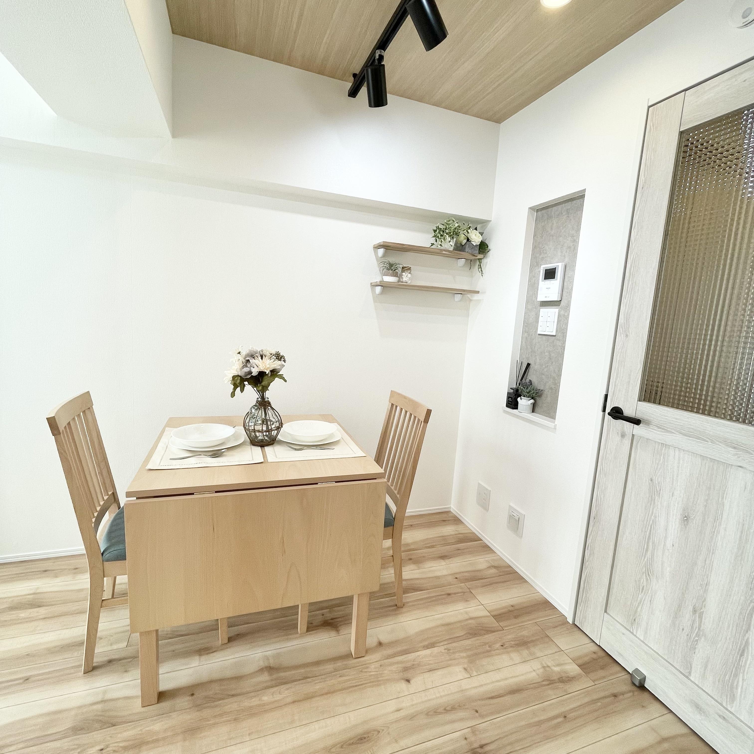 2019年4月、2022年10月にリフォーム済みの綺麗なお部屋